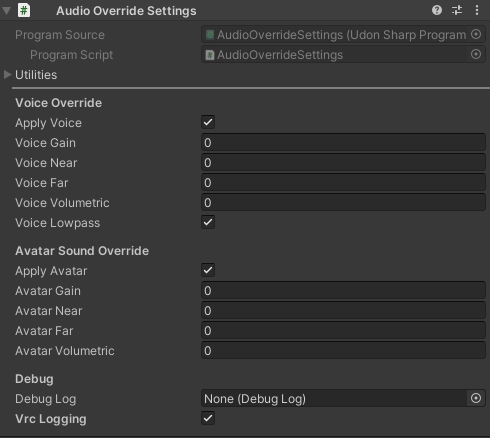 Example 1 - Profiles - Mute