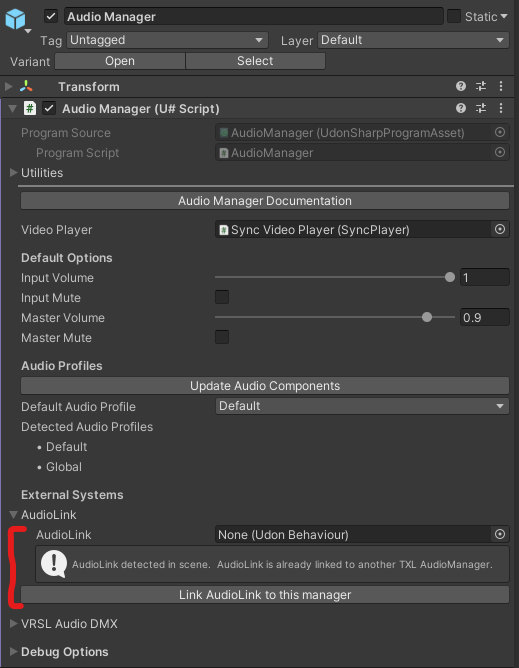 Audio Manager