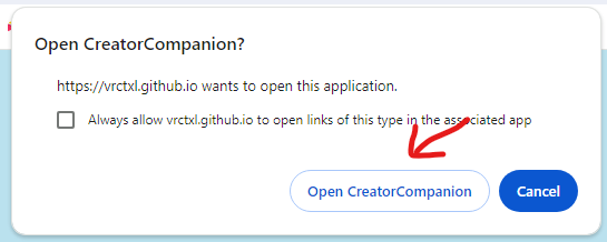 Open CreatorCompanion